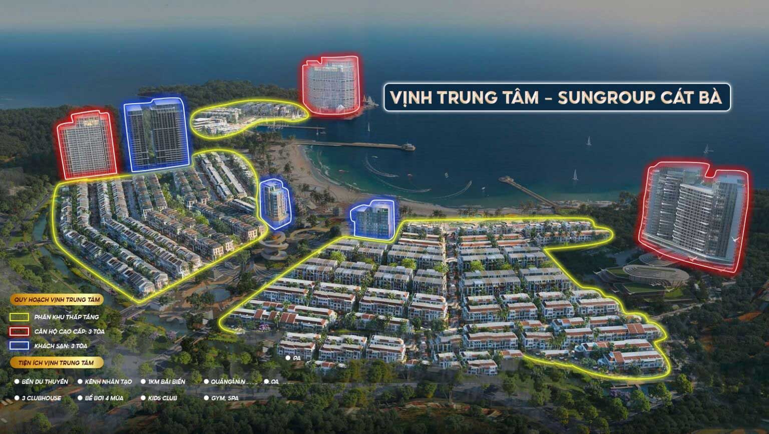 Mặt bằng Xanh Island Cát Bà